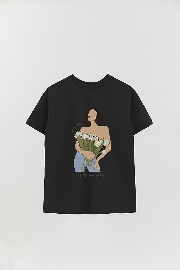 REMERA OVER ESTAMPADA HER ENERGY