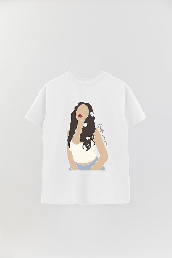 REMERA OVER ESTAMPADA GOLDEN HOUR