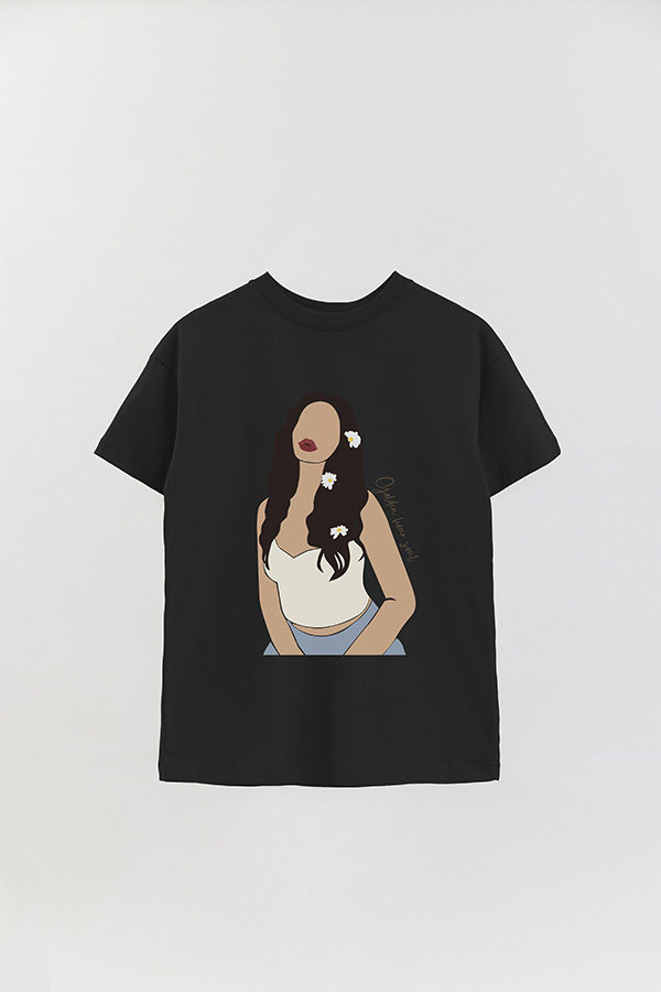 REMERA OVER ESTAMPADA GOLDEN HOUR