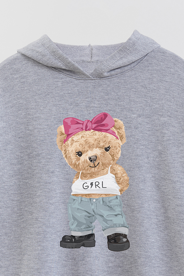 HOODIE RUSTICO KID TEDDY GIRL