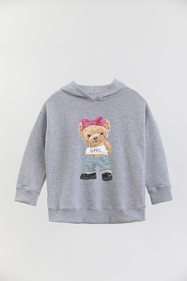 HOODIE RUSTICO KID TEDDY GIRL