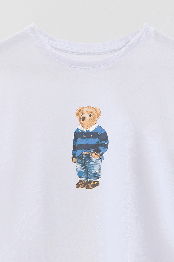 REMERA GB OVERSIZE BEAR STRIPPED SWEATSHIRT