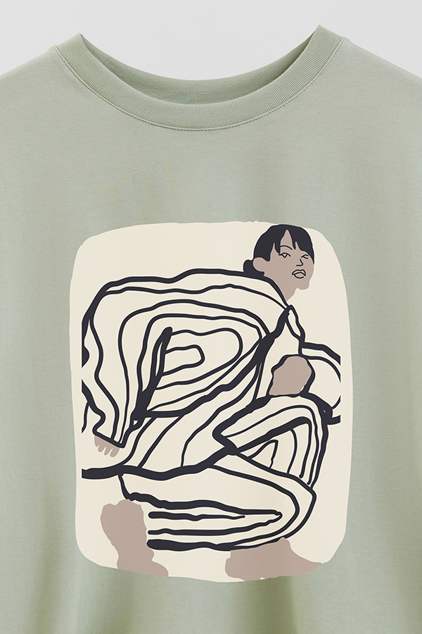 REMERA CROP ESTAMPADA ART 261