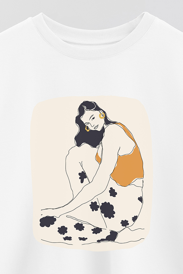 REMERA CROP ESTAMPADA ART 260