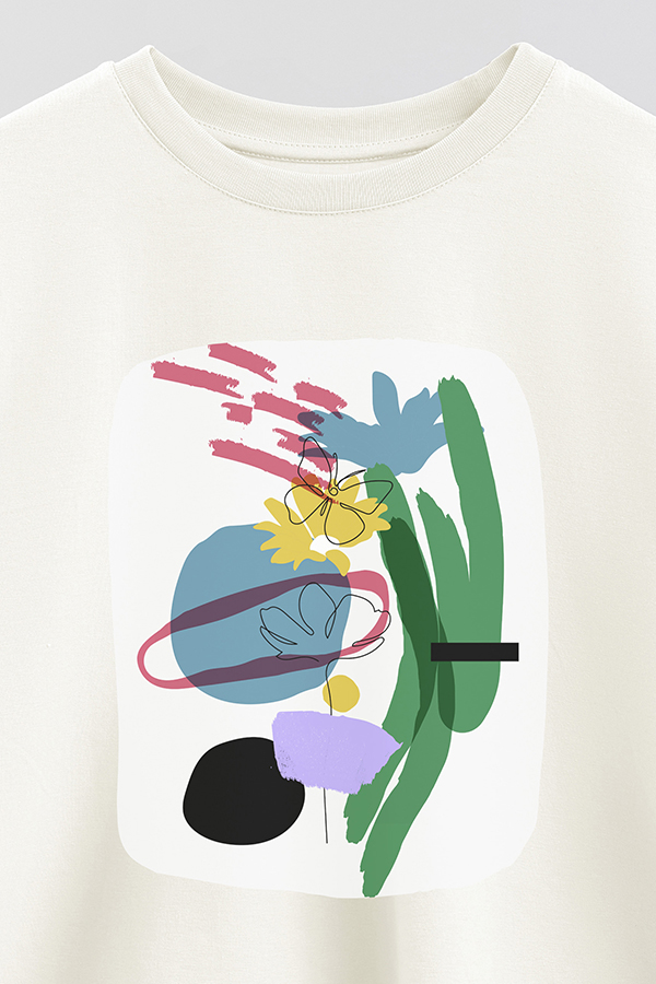 REMERA CROP ESTAMPADA ART 258