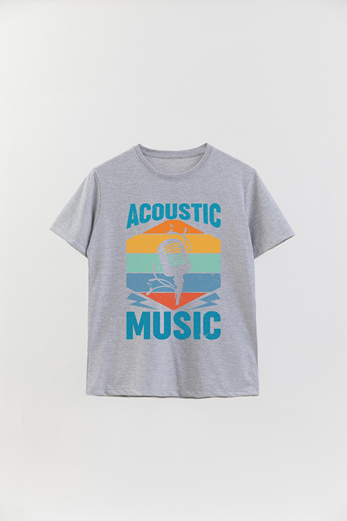 REMERA BASICA ESTAMPADA MS ACOUSTIC MUSIC