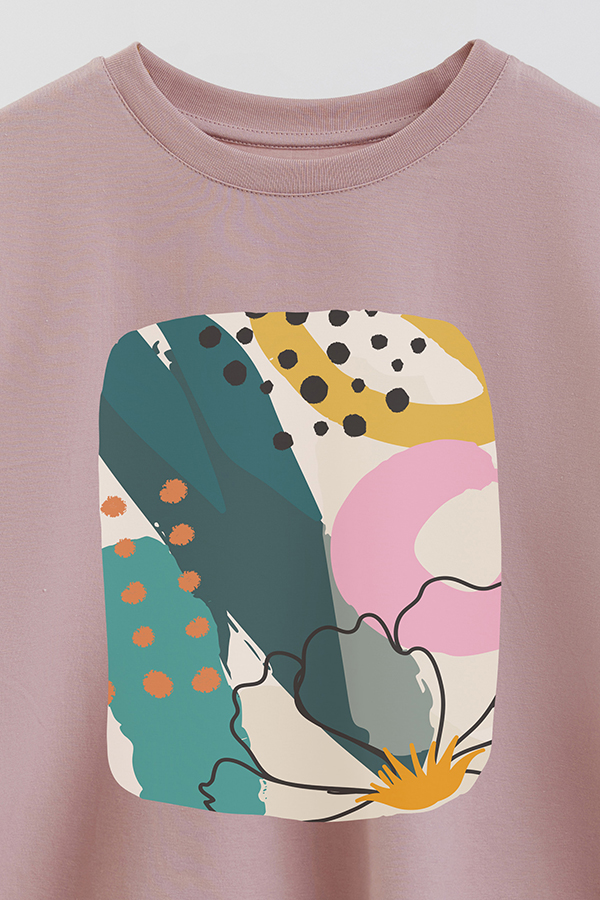 REMERA CROP ESTAMPADA ART 251