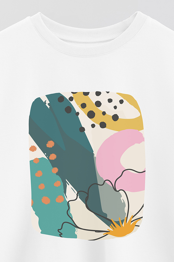REMERA CROP ESTAMPADA ART 251