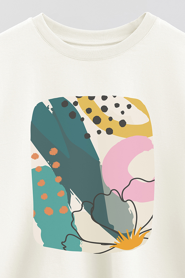REMERA CROP ESTAMPADA ART 251