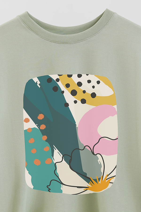 REMERA CROP ESTAMPADA ART 251