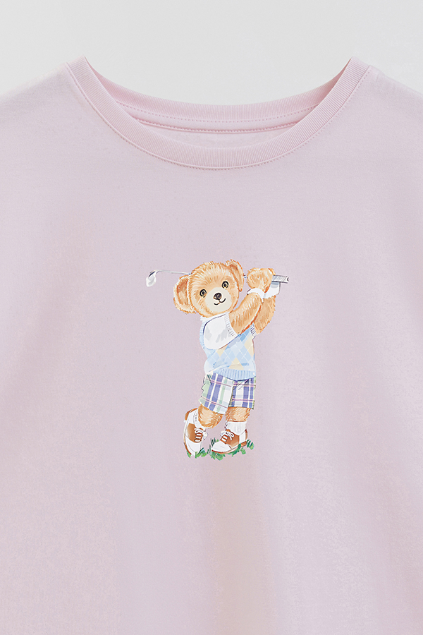 REMERA GB OVERSIZE BEAR YOUNG GOLFER