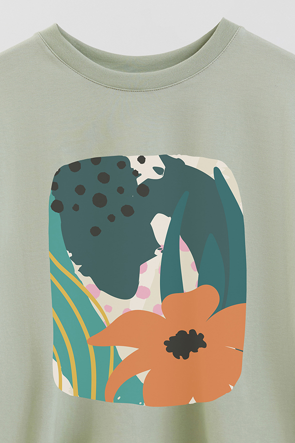 REMERA CROP ESTAMPADA ART 250