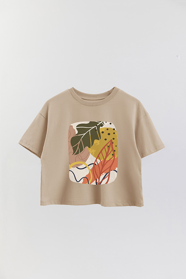 REMERA CROP ESTAMPADA ART 249