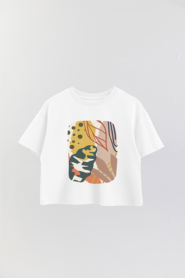 REMERA CROP ESTAMPADA ART 248