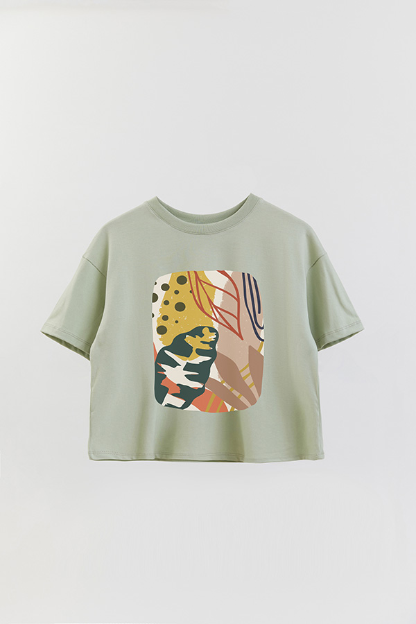 REMERA CROP ESTAMPADA ART 248