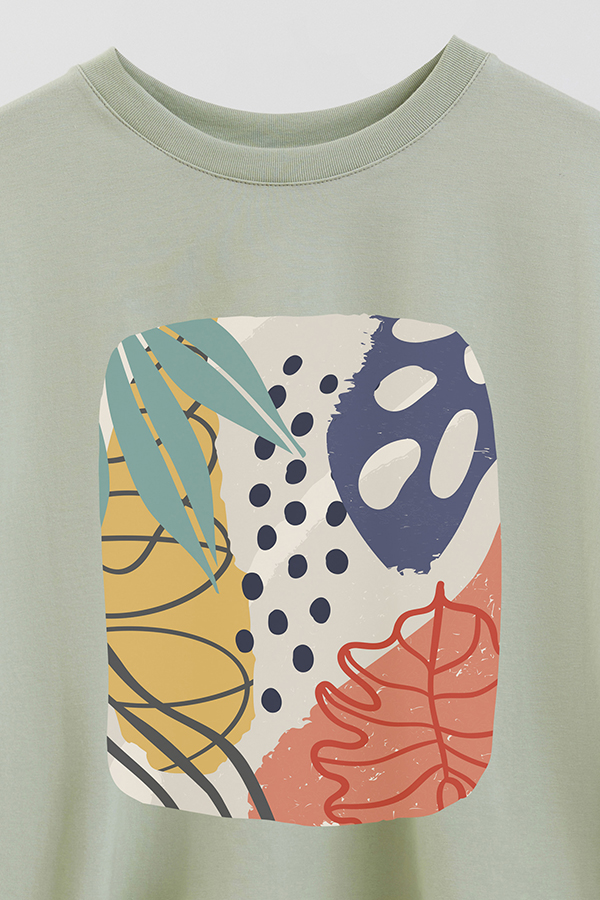 REMERA CROP ESTAMPADA ART 247
