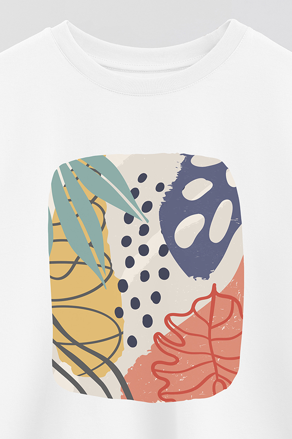 REMERA CROP ESTAMPADA ART 247