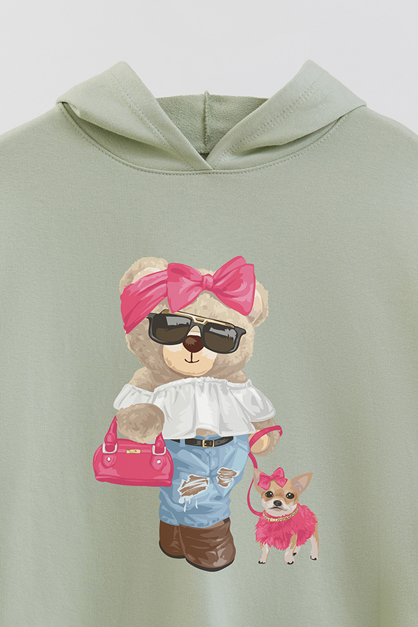 HOODIE RUSTICO KID TEDDY POODLE