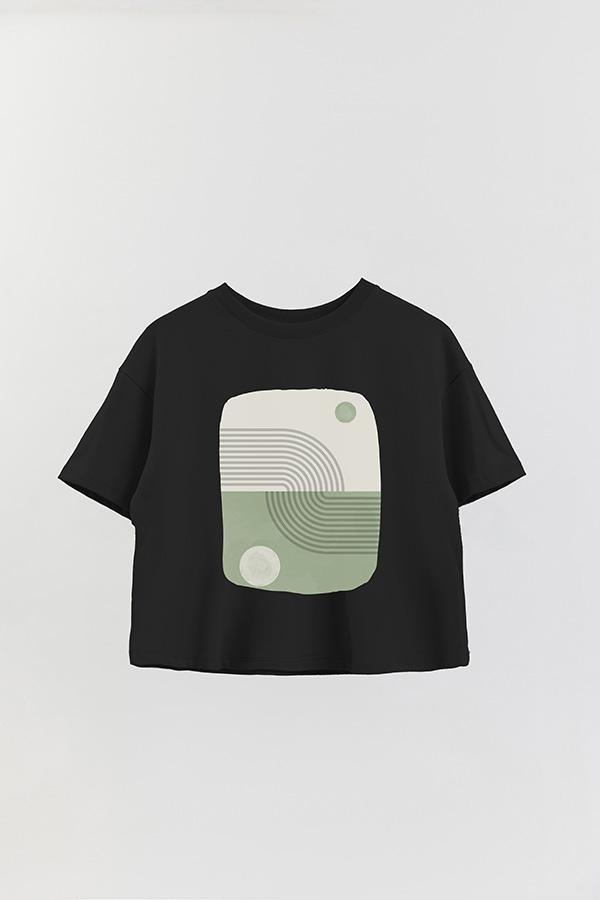 REMERA CROP ESTAMPADA ART 246