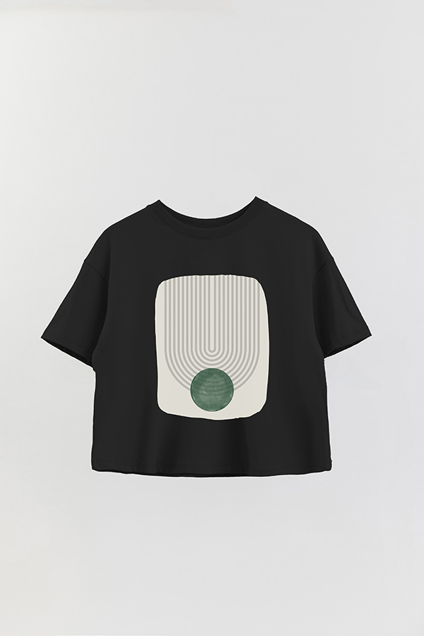 REMERA CROP ESTAMPADA ART 243