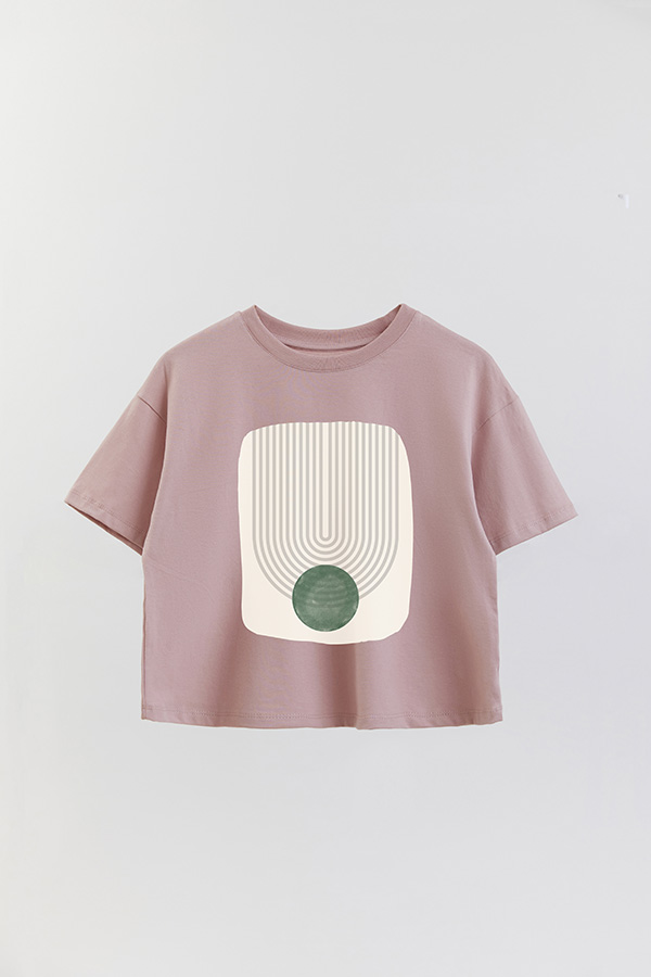 REMERA CROP ESTAMPADA ART 243