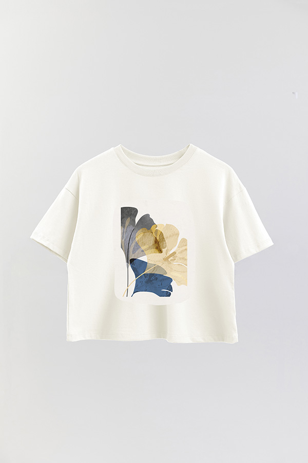 REMERA CROP ESTAMPADA ART 241