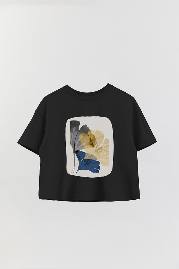 REMERA CROP ESTAMPADA ART 241