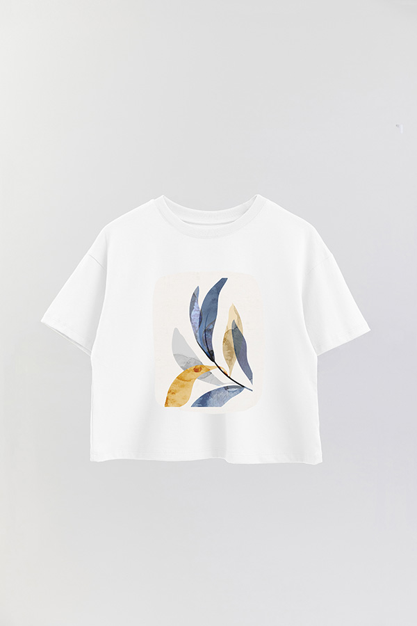 REMERA CROP ESTAMPADA ART 240