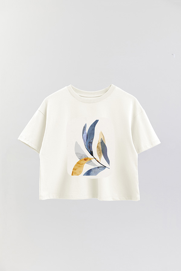 REMERA CROP ESTAMPADA ART 240