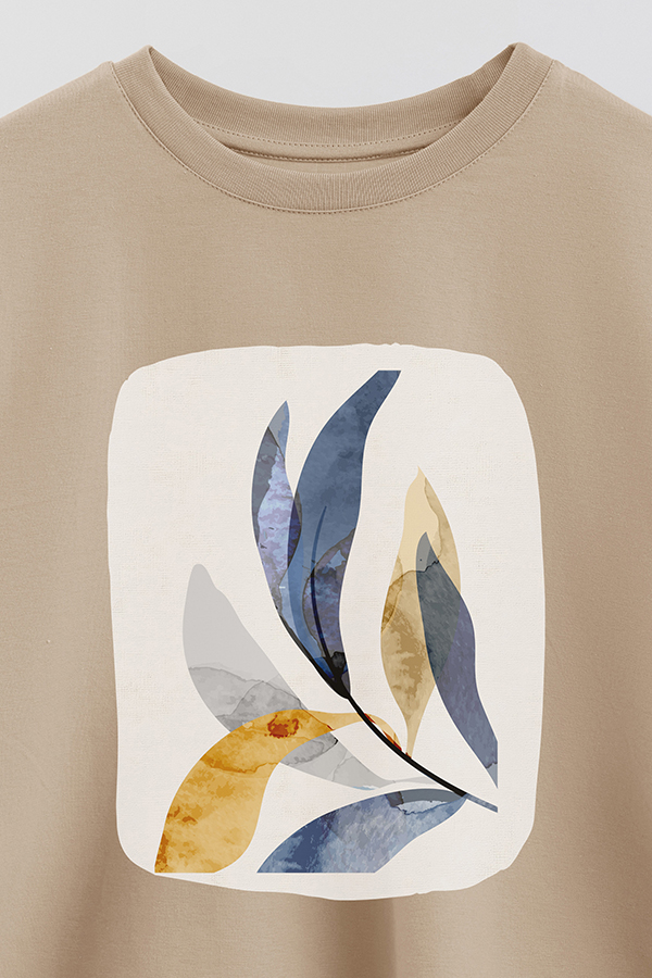 REMERA CROP ESTAMPADA ART 240