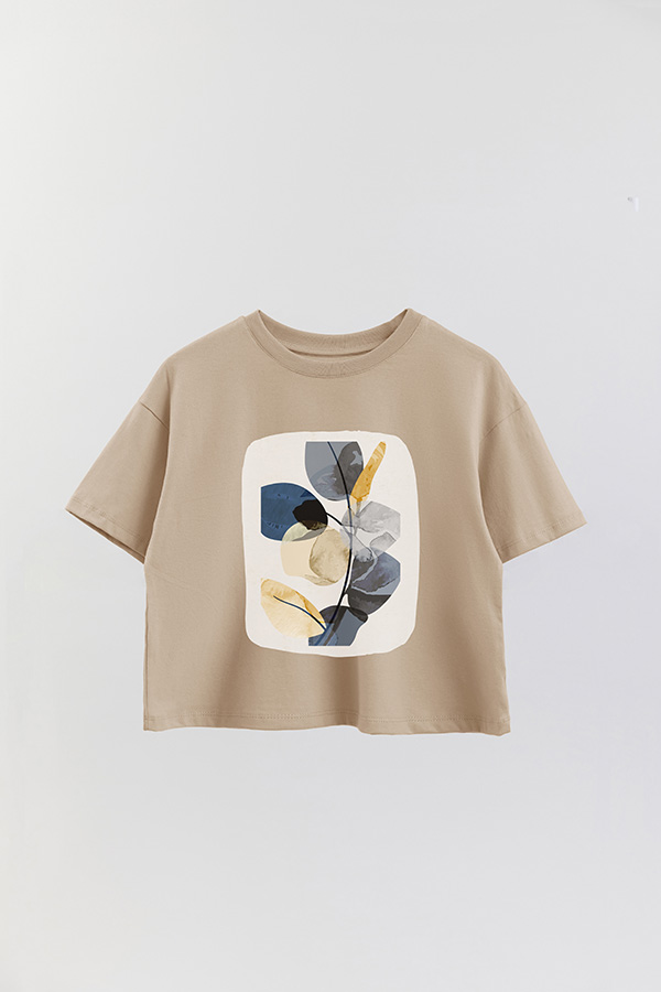 REMERA CROP ESTAMPADA ART 239