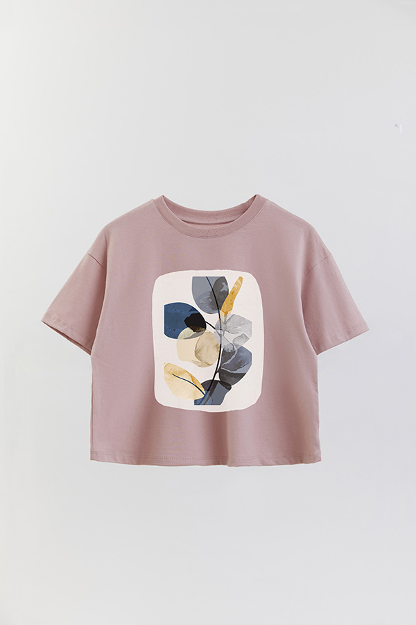 REMERA CROP ESTAMPADA ART 239
