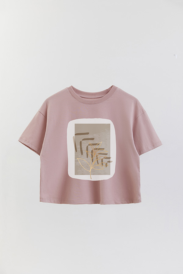 REMERA CROP ESTAMPADA ART 238