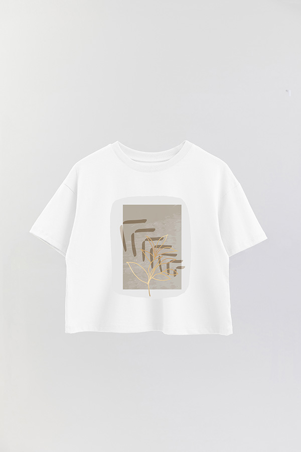 REMERA CROP ESTAMPADA ART 238