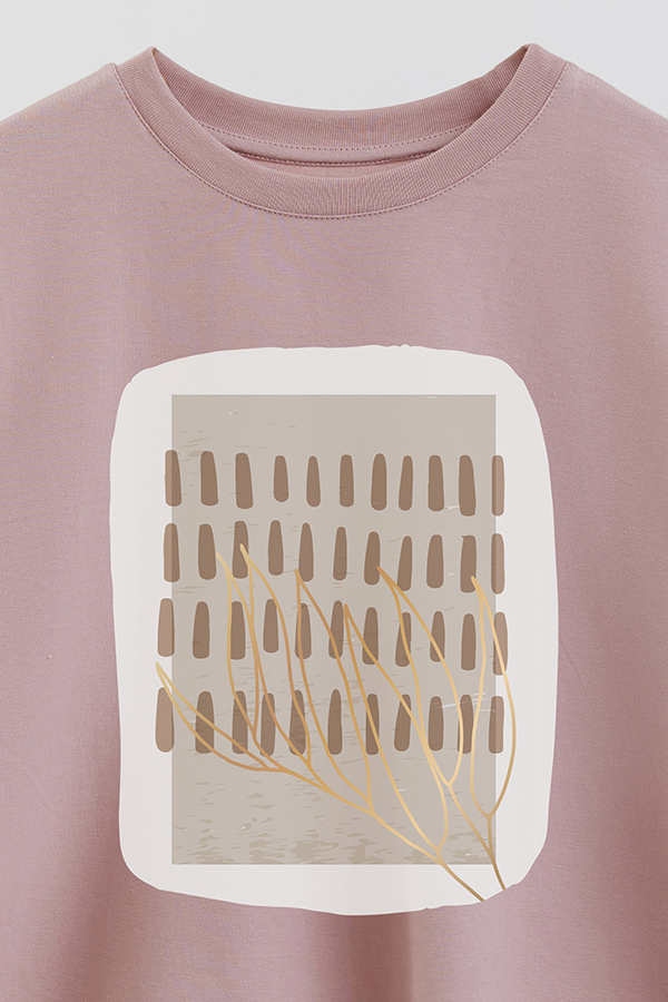 REMERA CROP ESTAMPADA ART 237