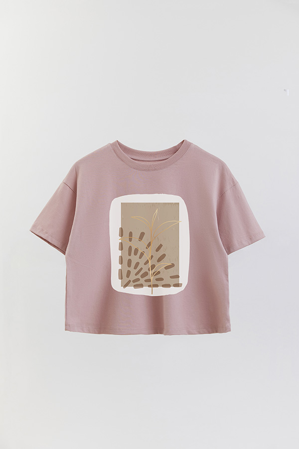 REMERA CROP ESTAMPADA ART 236