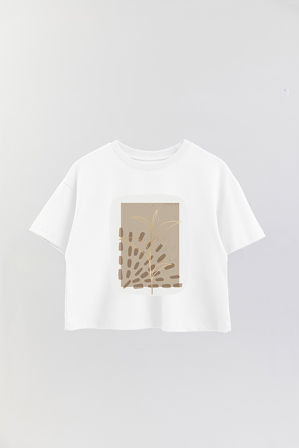 REMERA CROP ESTAMPADA ART 236