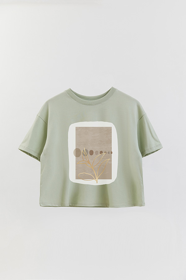 REMERA CROP ESTAMPADA ART 235