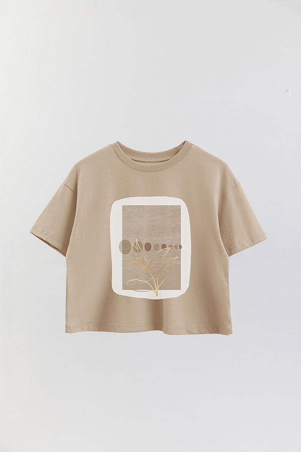 REMERA CROP ESTAMPADA ART 235