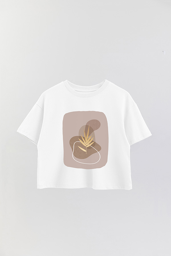 REMERA CROP ESTAMPADA ART 234