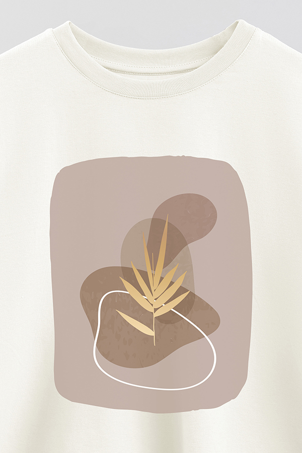 REMERA CROP ESTAMPADA ART 234