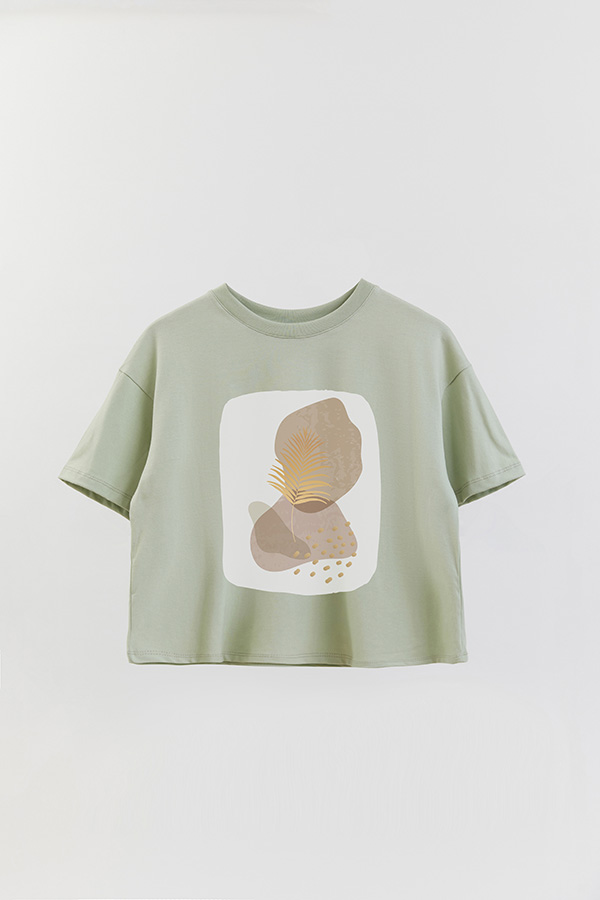 REMERA CROP ESTAMPADA ART 233