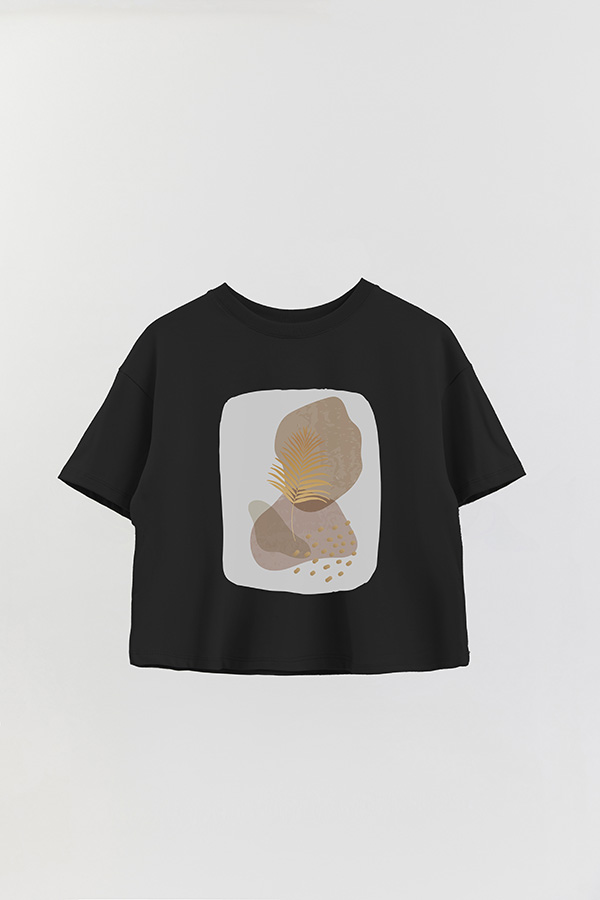 REMERA CROP ESTAMPADA ART 233