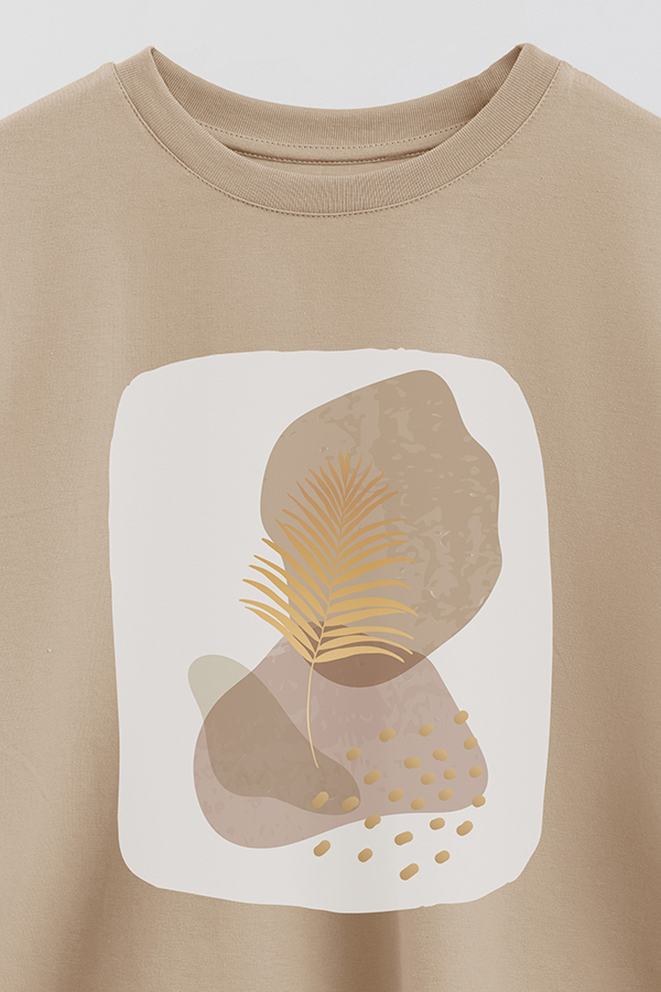REMERA CROP ESTAMPADA ART 233