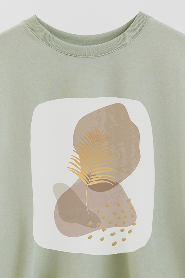 REMERA CROP ESTAMPADA ART 233