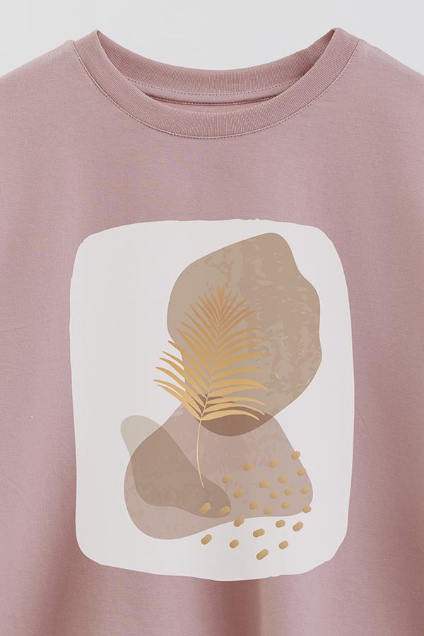REMERA CROP ESTAMPADA ART 233