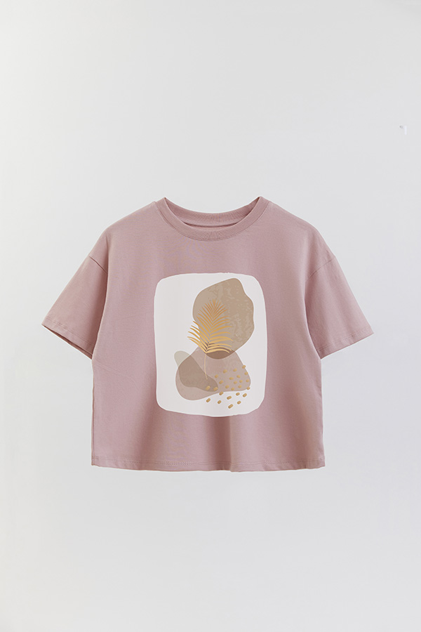 REMERA CROP ESTAMPADA ART 233