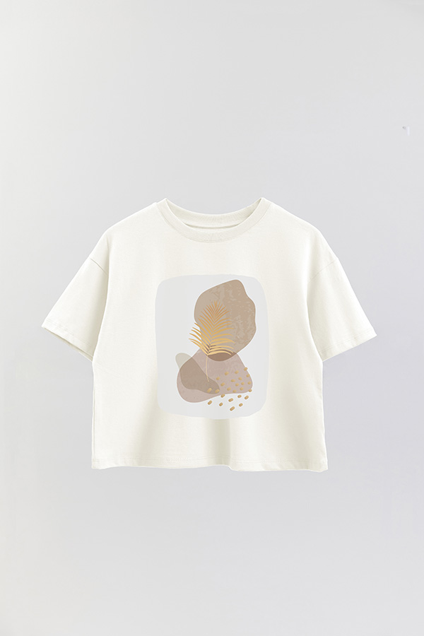 REMERA CROP ESTAMPADA ART 233