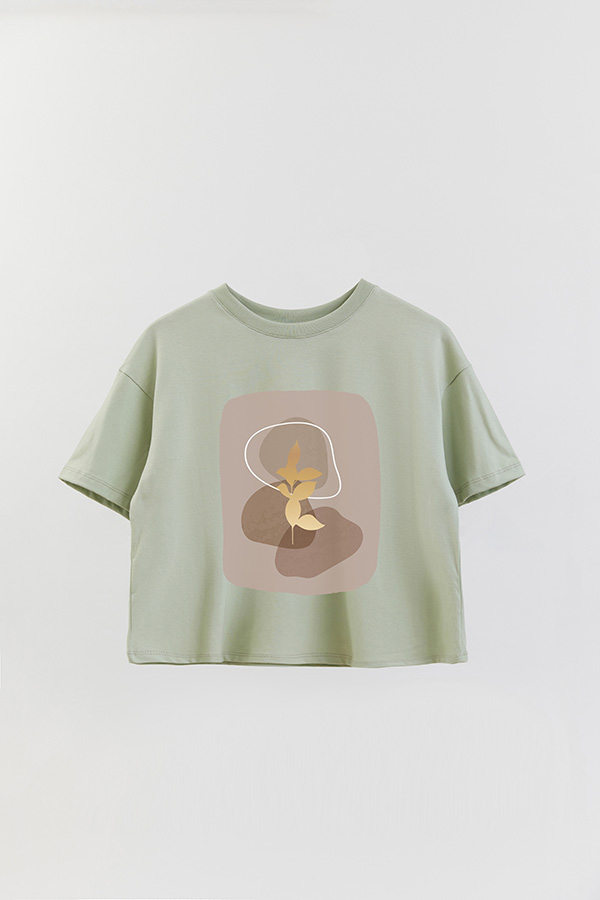 REMERA CROP ESTAMPADA ART 232