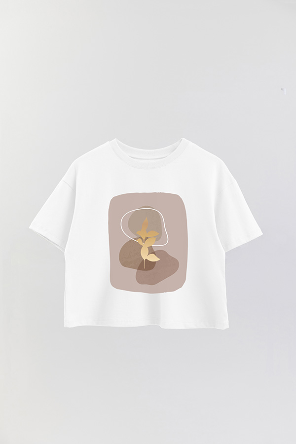 REMERA CROP ESTAMPADA ART 232